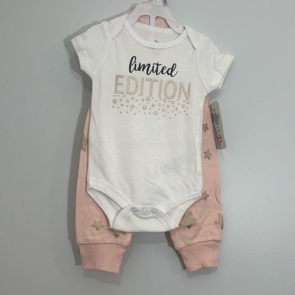 “Limited Edition” Baby Girl Matching Set